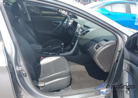 2015 Hyundai Elantra Sport from USA, damaged, VIN KMHDH4AH8FU371877